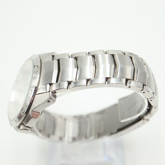 Mens Fossil Multifunction Watch 41mm Silver Tone Day Date Stainless Steel BQ9327 - Picture 11 of 14